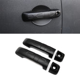 Yipmotiv door handle cover on Toyota FJ Cruiser front left with matte finish
