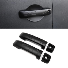 Yipmotiv door handle cover on Toyota FJ Cruiser front left with matte finish