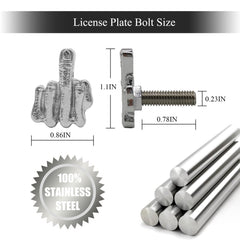 yisige stainless steel bolts close-up showing rust resistance