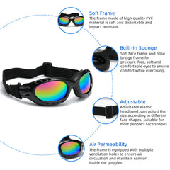 YISUGOOC soft foam interior for comfortable eye protection