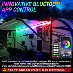 Yiswhis versatile lighting for RVs, campers, and outdoor events.