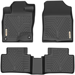 YITAMOTOR Civic front floor mats provide all-weather protection for the driver's area