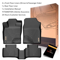 YITAMOTOR Civic all-weather coverage protects carpets and interior