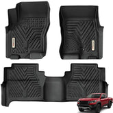 YITAMOTOR Frontier floor mats front row with custom fit and grip
