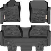 YITAMOTOR Gen2 floor mats for Toyota Tundra CrewMax front protect against mud and spills