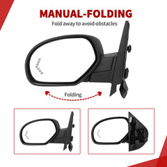 YITAMOTOR extended-view mirror offers wider rear visibility.