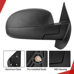 YITAMOTOR 10.67x7.28 inch mirror size for versatile fit.