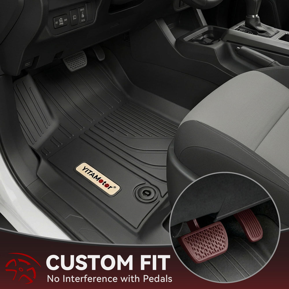 YITAMOTOR Tacoma floor mat anti-slip clips for secure placement