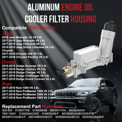 YITHSWAY oil filter housing ensuring durable sealing and leak prevention.