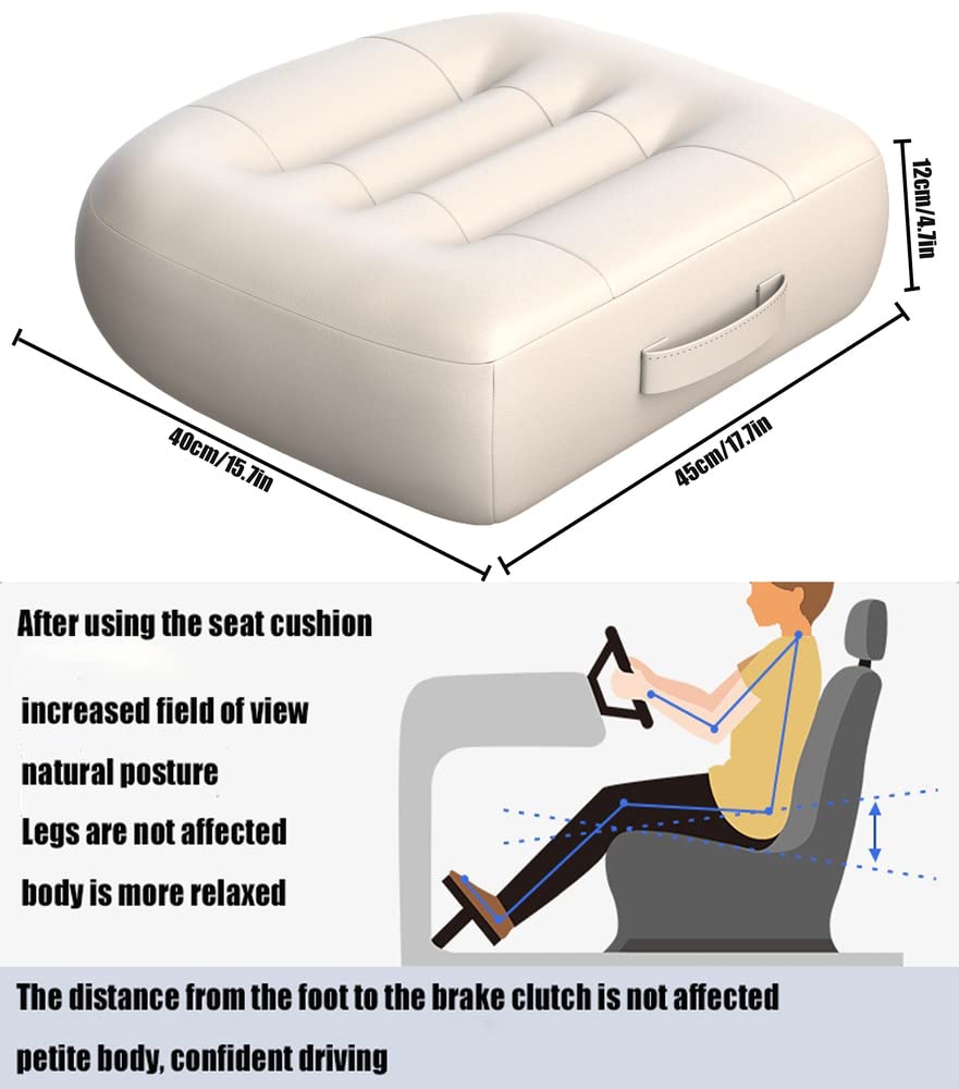 YITONGXXSUN driver seat cushion improves driving visibility and comfort
