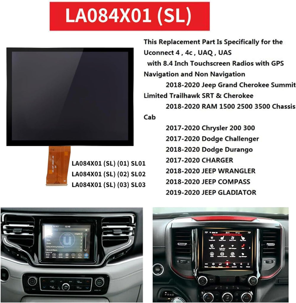 Yitrust high-precision LA084X01 screen offers accurate touch input with minimal error