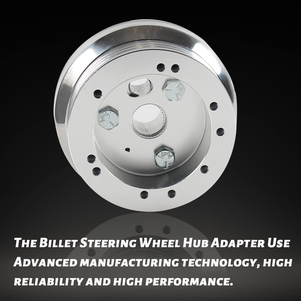 YIUIY hub adapter side view demonstrates secure mounting capability