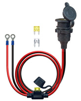 YIWOFUWO 10ft fixed-thread extension powering vehicle and boat setups