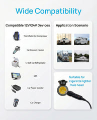 YIWOFUWO versatile 12V/24V use for marine and automotive setups