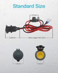 YIWOFUWO spare fuses 25A and 30A for quick protection swap