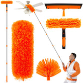 Yiyiring 30ft high reach duster kit extension pole for hard-to-reach areas