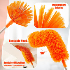 Yiyiring fan duster cleans between blades safely