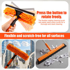 Yiyiring microfiber duster head traps dust without scratching surfaces