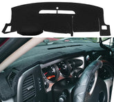 YIZ dash cover installed on Chevy Silverado 2007 2013 protects dash from sun