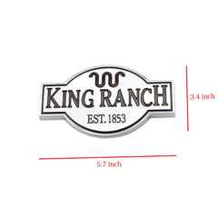 YKKCOOEWQ King Ranch Emblem side detail for rugged truck look