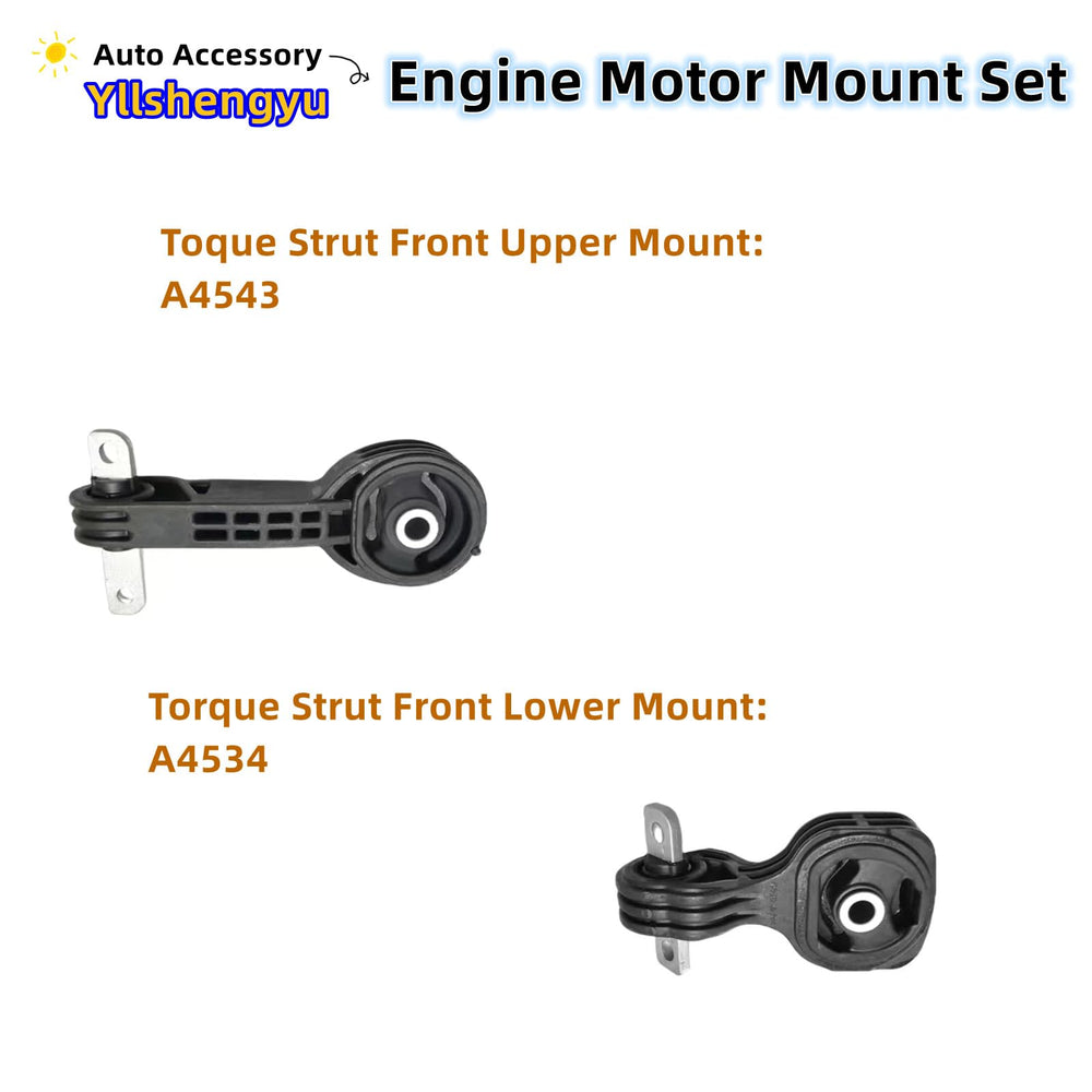 Yllshengyu mount kit box showing complete four-piece setup for Civic