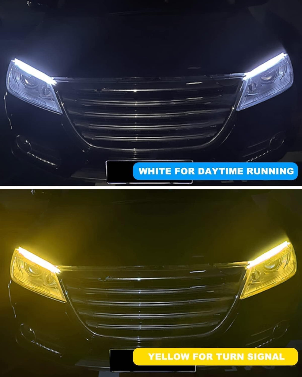 YM E-Bright DRL strip with constant IC driver 60cm for steady light.