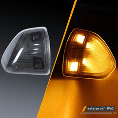 YMHHefy smoked-cover side mirror light left driver for Ram with rugged weather protection.