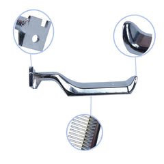YMHHefy silver interior door handle right-front view, direct replacement for Ford Bronco and trucks.