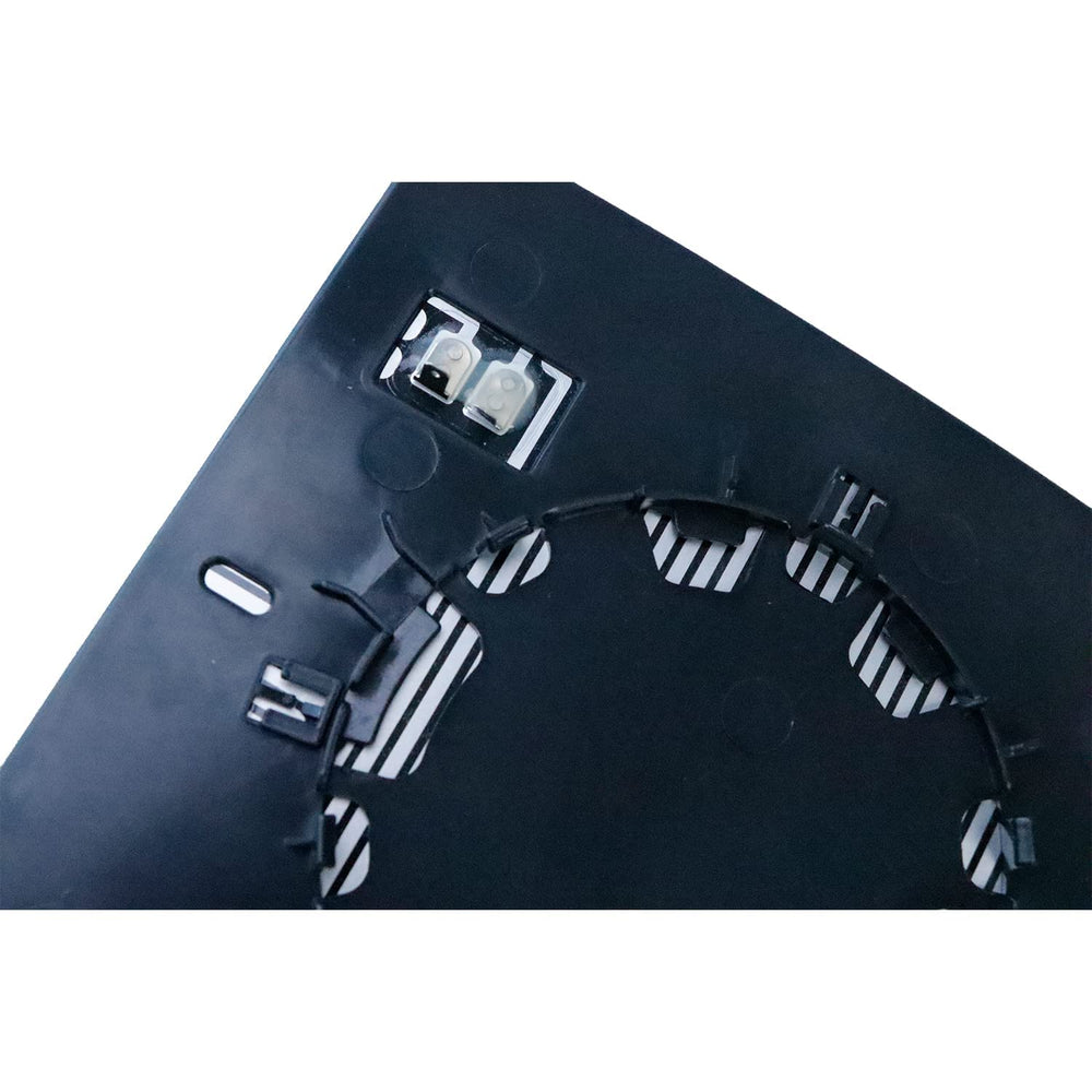 YMHHefy mirror glass installation is straightforward with no adhesive needed.