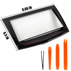 YNKTNVUN CUE screen gel-free design showcased for clearer touch experience