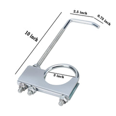 Ynoee adjustable hanger shown with 9-1/2 inch length for precise positioning
