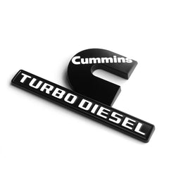 Yoaoo Cummins emblem with strong adhesive for secure mounting on vehicles.
