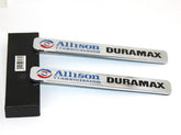 Yoaoo emblem for Allison transmission in chrome black with durable adhesion for Silverado.