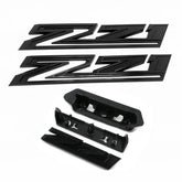 Yoaoo Silverado Z71 decal set all-black for exterior upgrade