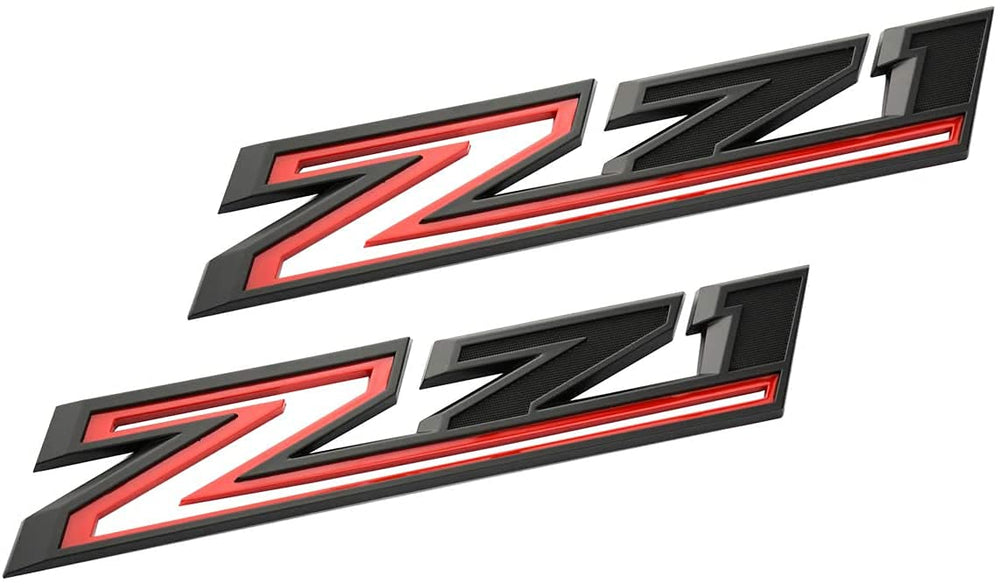 Yoaoo Z71 right emblem gloss black red adds durable, OEM-inspired detail for Tahoe.