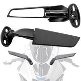 YOBEYI Wing rearview mirror for Ninja 300 with wide view for safer lane changes.