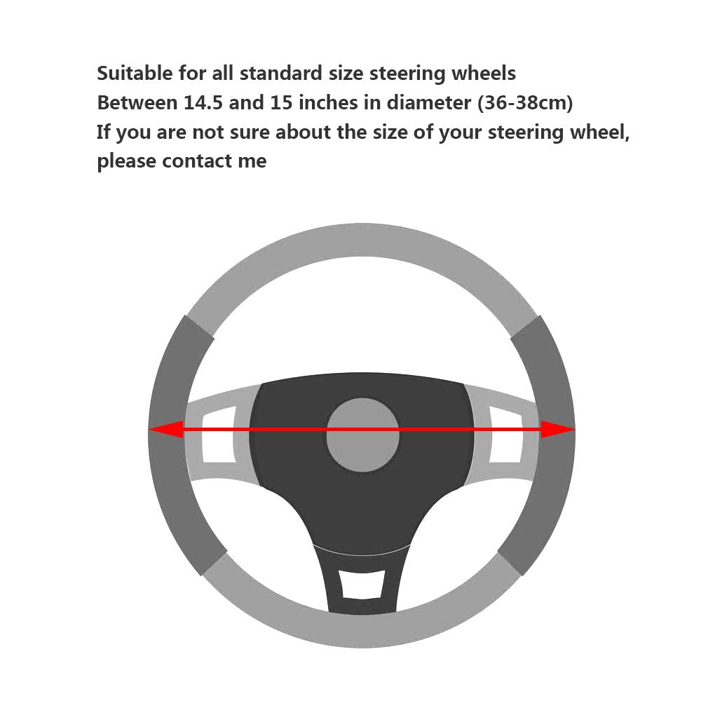 YOGURTCK Hands protection soft touch reduces hot or cold steering feel