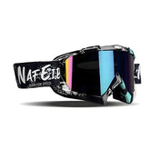 YOHOG dirt bike goggles with adjustable strap for a secure rider fit.