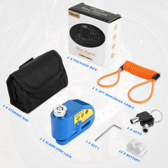 YOHOOLYO Alarm Disc Lock carry pouch enables portable security
