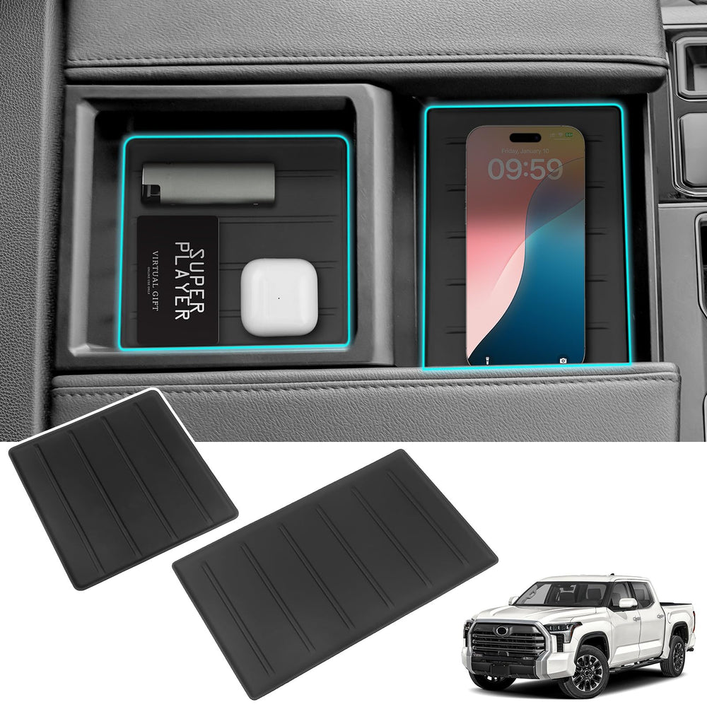 YOJOJOCO 2PC tray liner for Tundra and Sequoia offers a factory-like fit and protection.