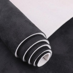 YOKKIP black suede headliner fabric in 96x60 inches, soft and durable interior material