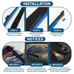 YOKKIP easy-install design speeds rear wiper replacement.