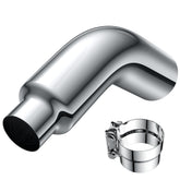YOLANDO 4-6 inch exhaust elbow chrome clamp for seamless diesel upgrades.