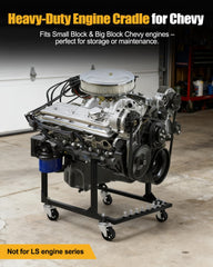 YOLANDO Chevy big block engine cradle provides sturdy support for rebuilds