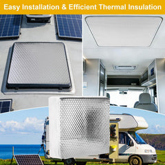 YoleShy 3-inch thick insulation prevents drafts and heat transfer.