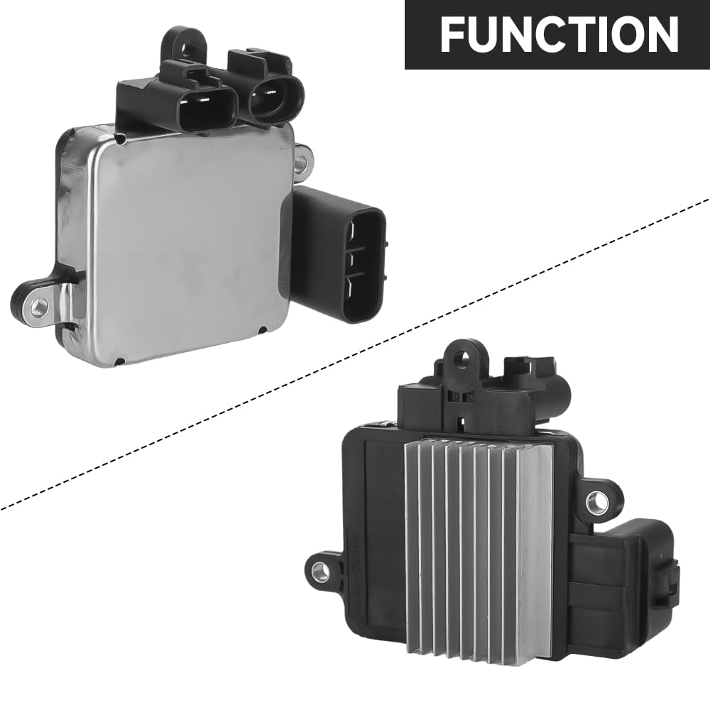 YOLLKY fan control module installed in a Toyota Sienna engine bay.