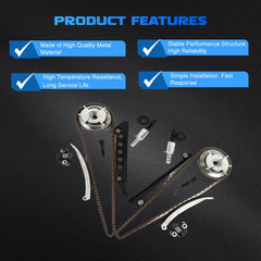 YOMALL timing chain kit installation instructions section in guide