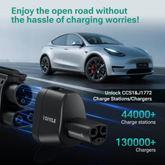 Yomile plug-and-play setup for quick charging at stations.