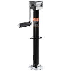 YOMILINK 5000 lbs trailer jack assembly shows sturdy mounting for diverse trailers.