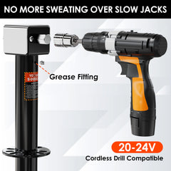 YOMILINK 5-position adjustable leg provides stable support on uneven ground
